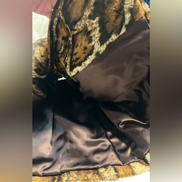 VTG Helene Berman,London,Animal Print Fur Jacket & Top,Excellent Condition, S - Picture 13 of 15